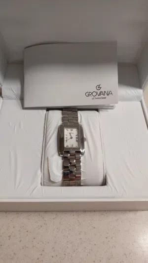 ساعة ستاتي نوع Grovana  سويسري أصلي 100%