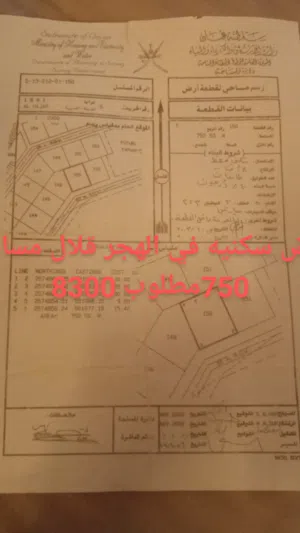أرض سكنيه في الهجر قلال