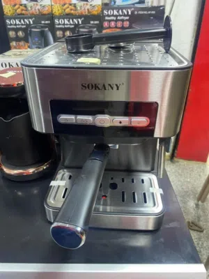 ماكينه قهوه و اسبريسو وكابتشينو من  sokany  #ضمان_12_شهر_ضد_عيوب_الصناعه  اله  اسبريسو