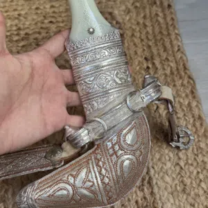 خنجر اطفال مقاس 5 فضه بلكامل