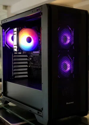 Pc Gaming for sale INTEL I5-9500 HUNTKEY CASE للبيع بسعر مغري جدا جدا جدا