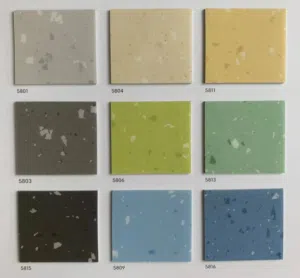 ارضيات رولات خاصه مستشفيات ونوادي رياضيه وصالات الالعاب ذات مقاومه للحراره وماء وخدش وبكتيريا