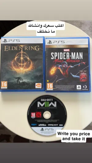 للبيع ثلاث سيديات بليستيشن 5 ps5 discs for sale (3 discs)