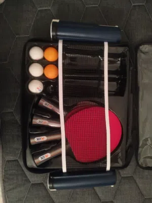 تنس طاولة بحالة جيدة ومستعمل في مضربين مش مفتوحات لسه مجلتنات