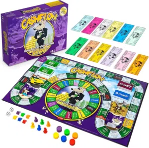 Rich Dad CASHFLOW Board Game, Educational Business & Finance Literacy Game, Ages 14 & Up - Financial
