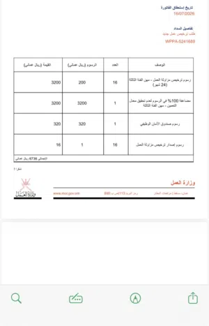 للبيع سجل تجاري شحن وتفريغ السلع