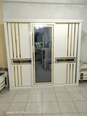 فوري على التحميل عرف نوم كانتر  والسعر مفاجاه  المكونات دولاب+سرير150 2كمود+ تسريحه بالبرواز   بانكت