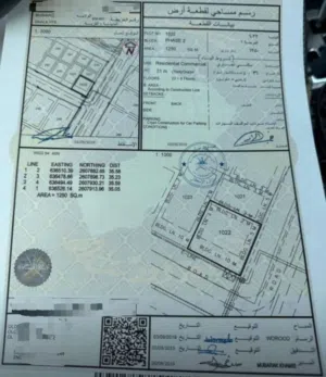 سكني تجاري بوشر غلا 2  أول خط،،،