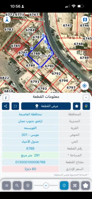 Residential Land for Sale in Amman Umm Nowarah