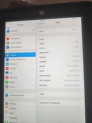 Apple iPad 4 16 GB in Zarqa