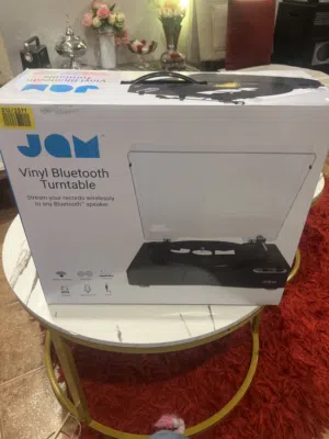 Jam vinyl bluetooth turntable
