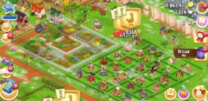 مزرعة هاي داي مستوى 160  Hay Day farm lvl 160