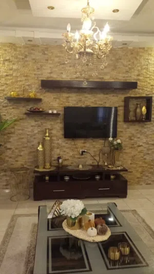 بوفية ورفوف خشب للبيع