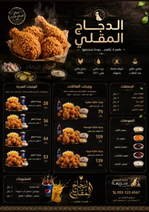 مصمم جرافيك محترف تصميم منيو مطاعم عرض أزياء وموك أب للملابس انشاء فيديوهات اعلانية
