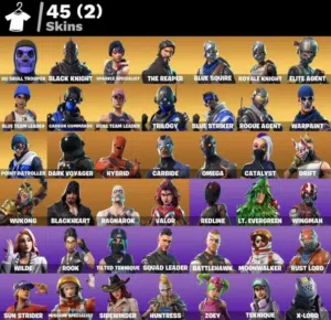 للبيع حسابات فورت نايت حسب الاختيار
