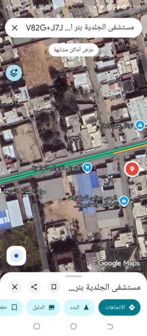 قطعة تجارية على امتداد طريق المشتل الجلدية