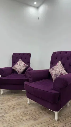 صالون استعمال نظيف لوح زان لون موف