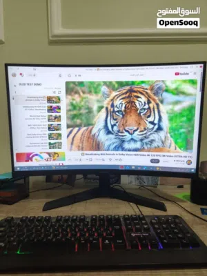 شاشة جيمنج  إنش180hz 27 كيرف