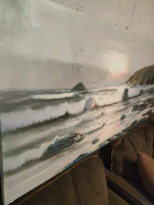 لوحة فنية رسم يدوي