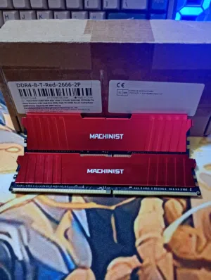 كت رامات ddr4 2×8 16g 2666mhz جدد مفحوصات فقط متوافقة مع منصة انتل و رايزن شاهد الوصف