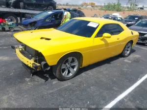 Dodge Challenger Model 2017 GT Option Color yellow Interior Black Have same parts
