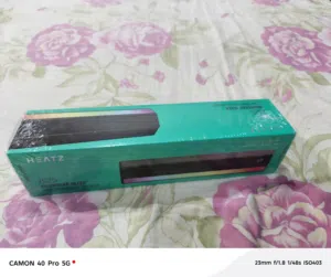 HeatZ ZS25 Portable Wireless Speaker Sleek 14W Metal Soundb...