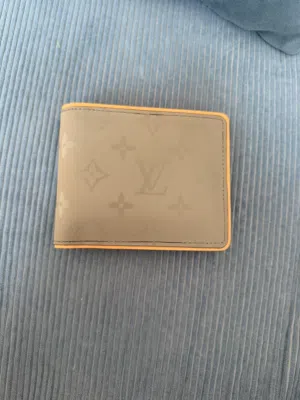 Lv wallet grey