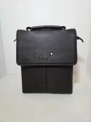 MontBlanc genuine leather Messenger Men Bag