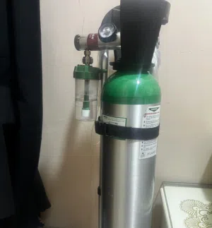 New oxygen cylinder