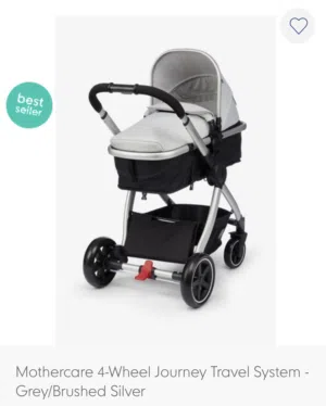 عرباية اطفال Mother care بحالة جيدة جدا