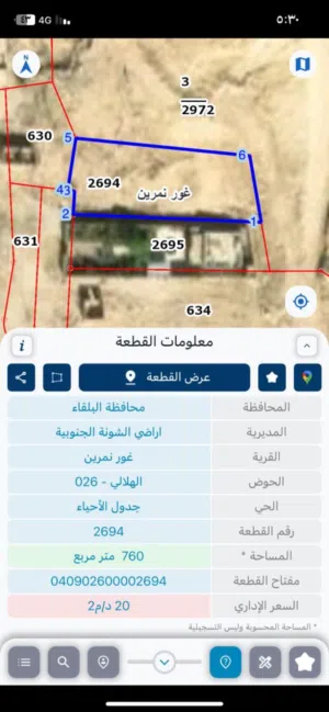 Mixed Use Land for Sale in Jordan Valley Other