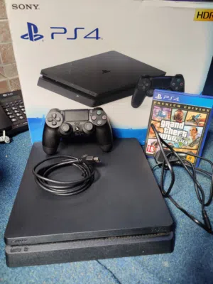 PS4 SLIM EDITION 1TB WITH GTA 5