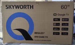 شاشه سكاي ورث 60 انش qled و 120 هيرتز بسعر ما صار