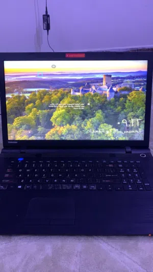 لابتوب توشيبا (Toshiba) للبيع – شاشة كبيرة 17 بوصة