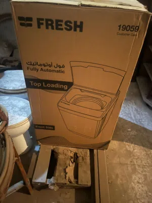 غساله فول اتوماتيك النوع فريش بالكرتونه لم تستخدم بعد