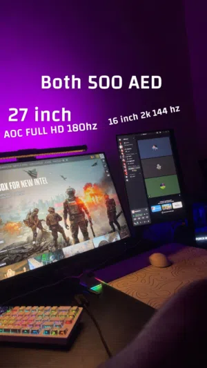 27" Aoc monitors for sale  in Sharjah