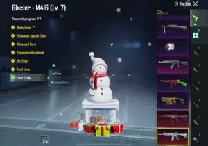 Pubg mobile account level 85 and 64upgrade guns Glacier & Fool MAX 1 AKM level 7 and 2AKM level 4