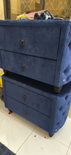 2 Branded The One bed side tables