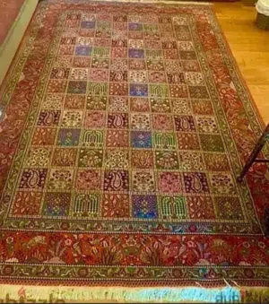 سجاد عجمي فاخر/قم  نقش ثريا/حرير وصوف/شغل يدوي /سعر جملة