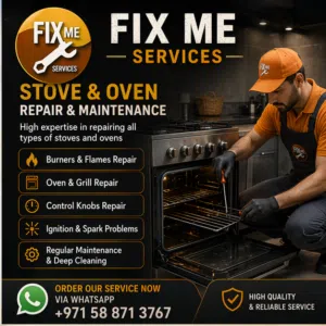 صيانة ثلاجات وغسالات وبوتجازات في عجمان Fridge, Washing Machine & Cooker Repair