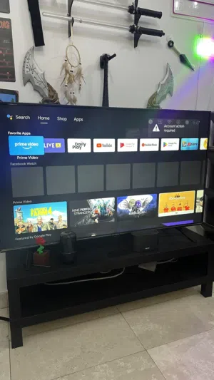 تلفزيون 55 بوصة من شركة جينرال تيك دقة 4k سمارت