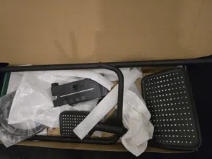 electronic Shower Set black