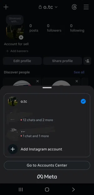 يوزر شبه ثلاثي انستقرام o.tc قابل للسوم