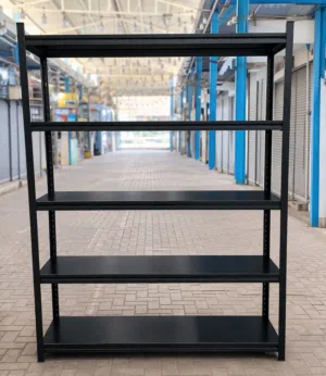 Light weight shelf  hight 2mitter length 1.5mitter and werth 50cm with 5leve colour black and white