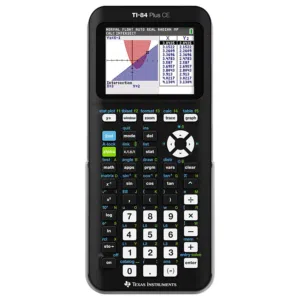 Texas instrumental ti-84 graphic calculator (GDC)