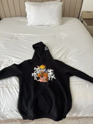 Naruto hoodie black
