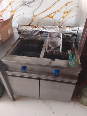 مقلى بطاطا اربع مدافع حوضين