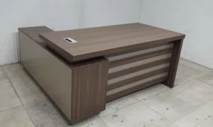 مكتب قياس 160 مع حرف L و ادراج
