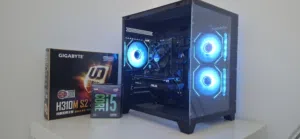 تجميعة جيمنج i5 جيل تاسع مع كرت شاشة ASUS GTX 1050TI 4GB شبه جديد مع الكراتين بسعر مناسب