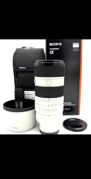 Lens sony 70-200 f2.8 ii GM